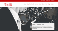 Desktop Screenshot of grupomusicaltonelli.com.br